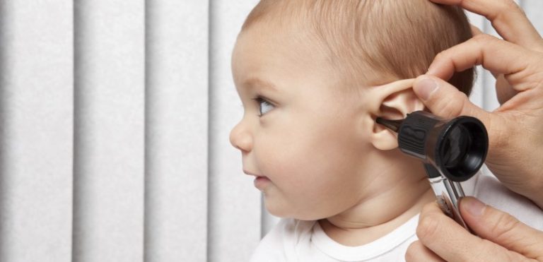 Bebekte Kulak Kiri Birikmesi