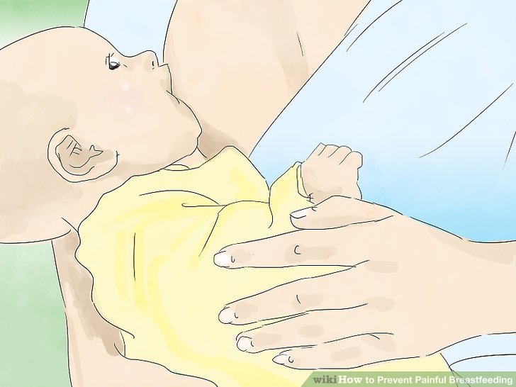 Uygun şekilde memeyi bebeğin ağzına verdiğinizden emin olun.