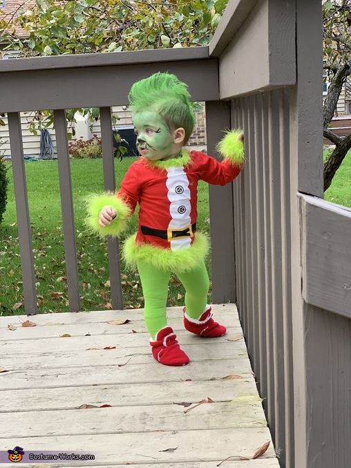 En Komik Bebek Kostümleri - Yeşil Bebek