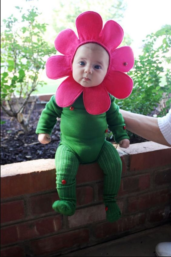 En Komik Bebek Kostümleri - Çiçek Bebek